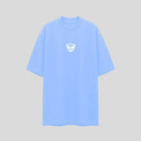 Camiseta Oversized Sky Águia - Azul Claro