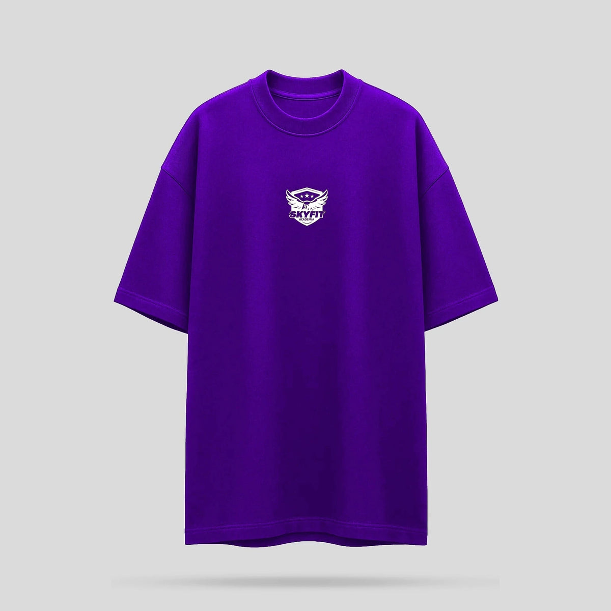 Camiseta Oversized Sky College - Roxo - Skyfit Monte Mor