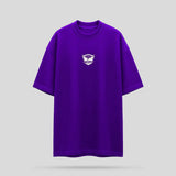 Camiseta Oversized Sky College - Roxo