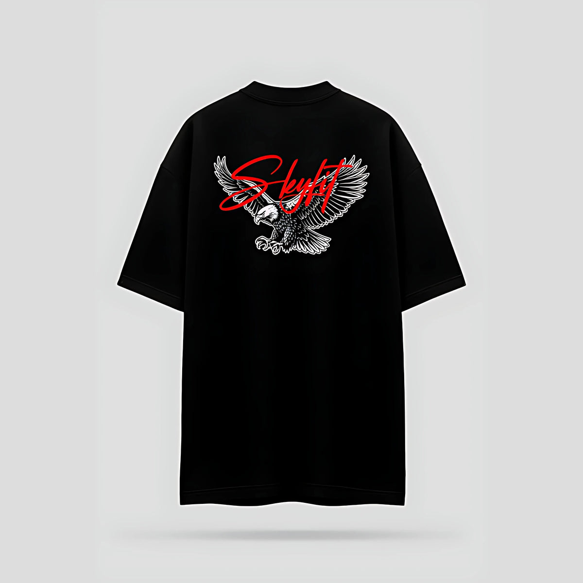 Camiseta Oversized Skyfit Sign - Preto - Skyfit Monte Mor