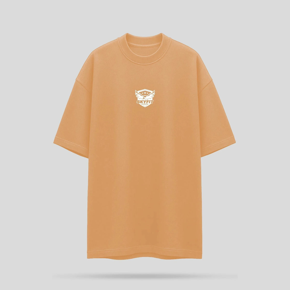 Camiseta Oversized Sky College - Areia - Skyfit Monte Mor