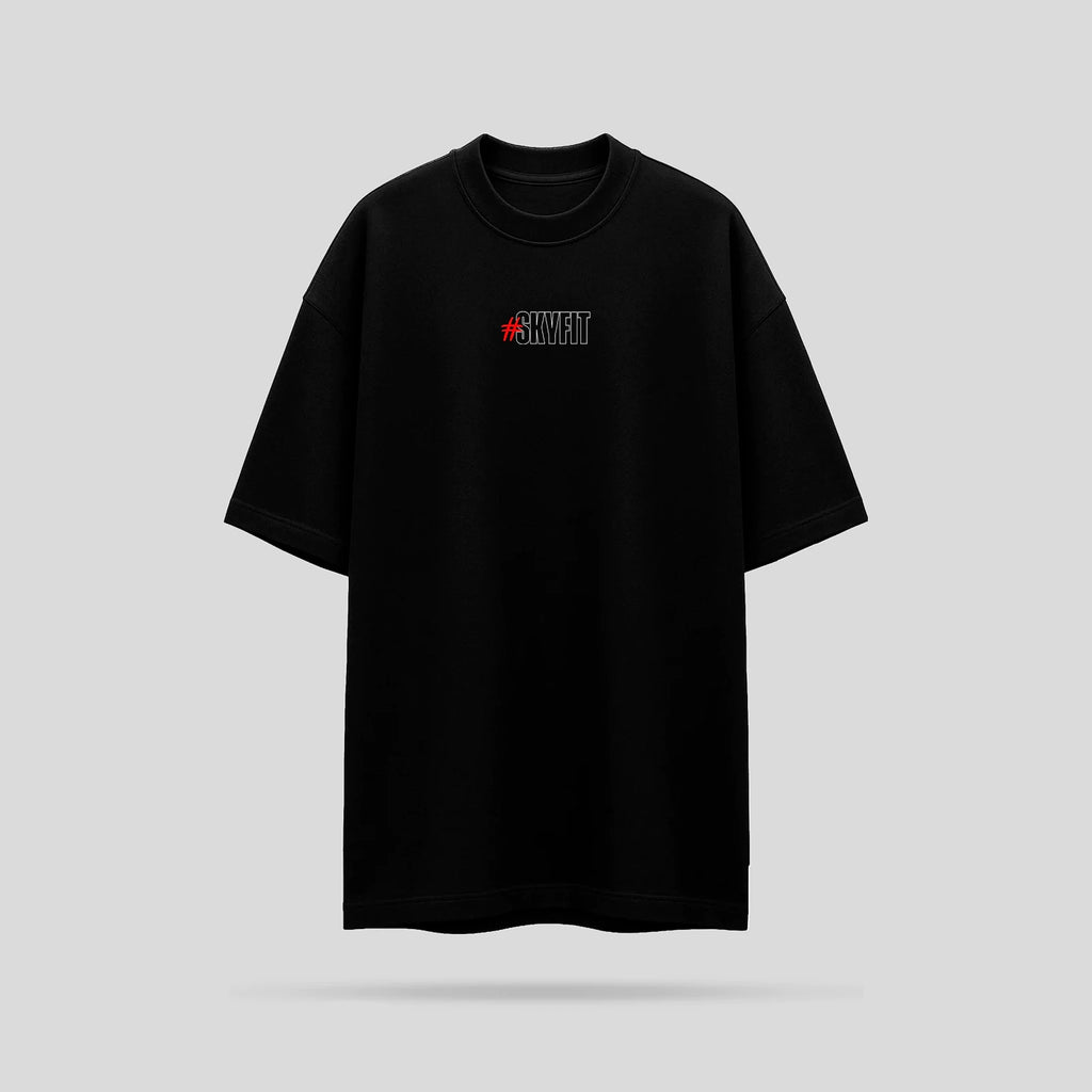 Camiseta Oversized Skyfit Águia Domina - Preto - Skyfit Monte Mor