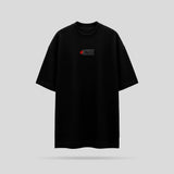 Camiseta Oversized Skyfit Águia Domina - Preto