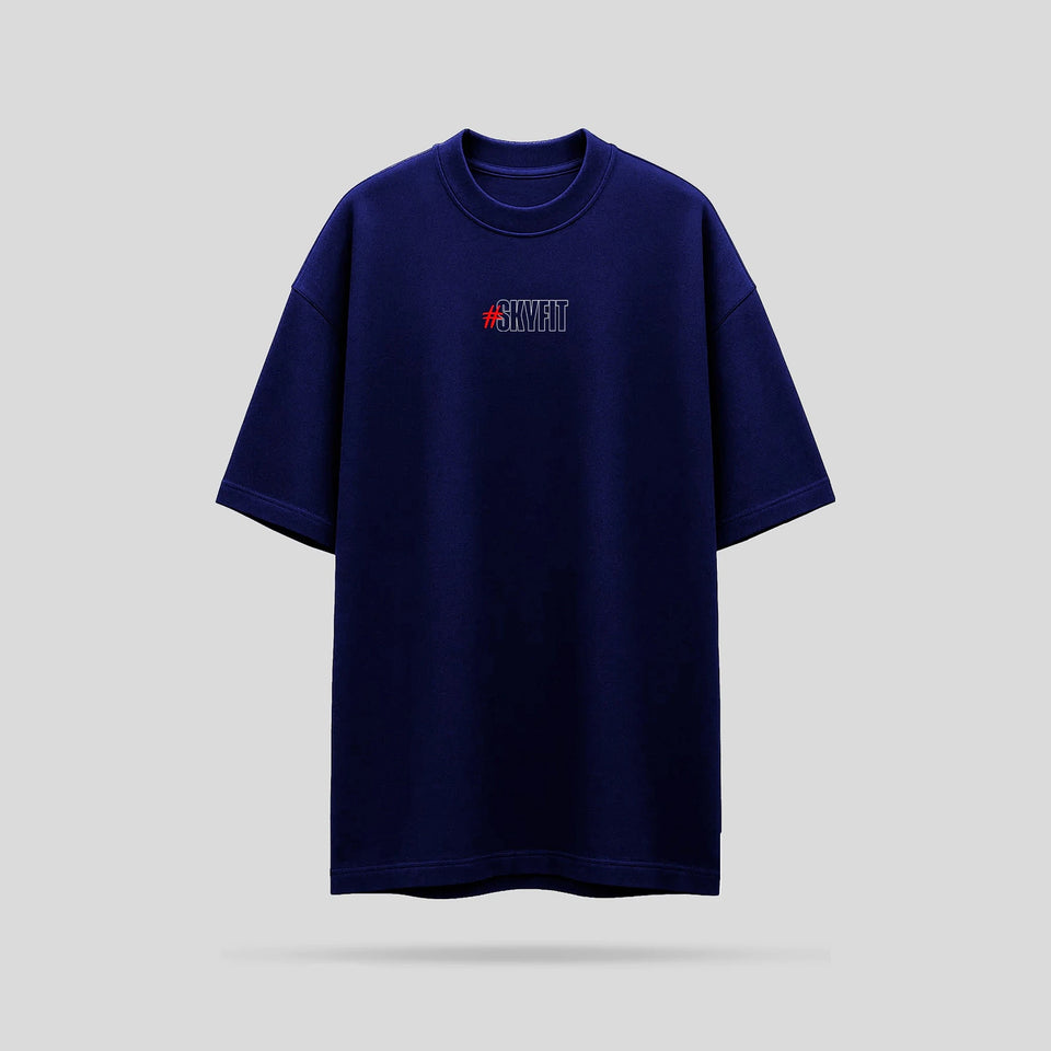 Camiseta Oversized Skyfit Águia Domina - Marinho - Skyfit Monte Mor