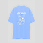 Camiseta Oversized Sky Águia - Azul Claro - Skyfit Monte Mor