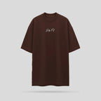 Camiseta Oversized Skyfit Leg Day - Marrom - Skyfit Monte Mor