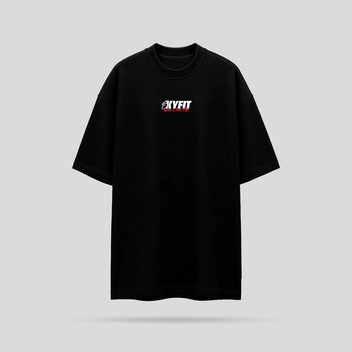Camiseta Oversized Skyfit Silencioso - Preto - Skyfit Monte Mor