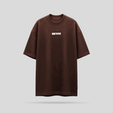 Camiseta Oversized Skyfit You Can Fly - Marrom