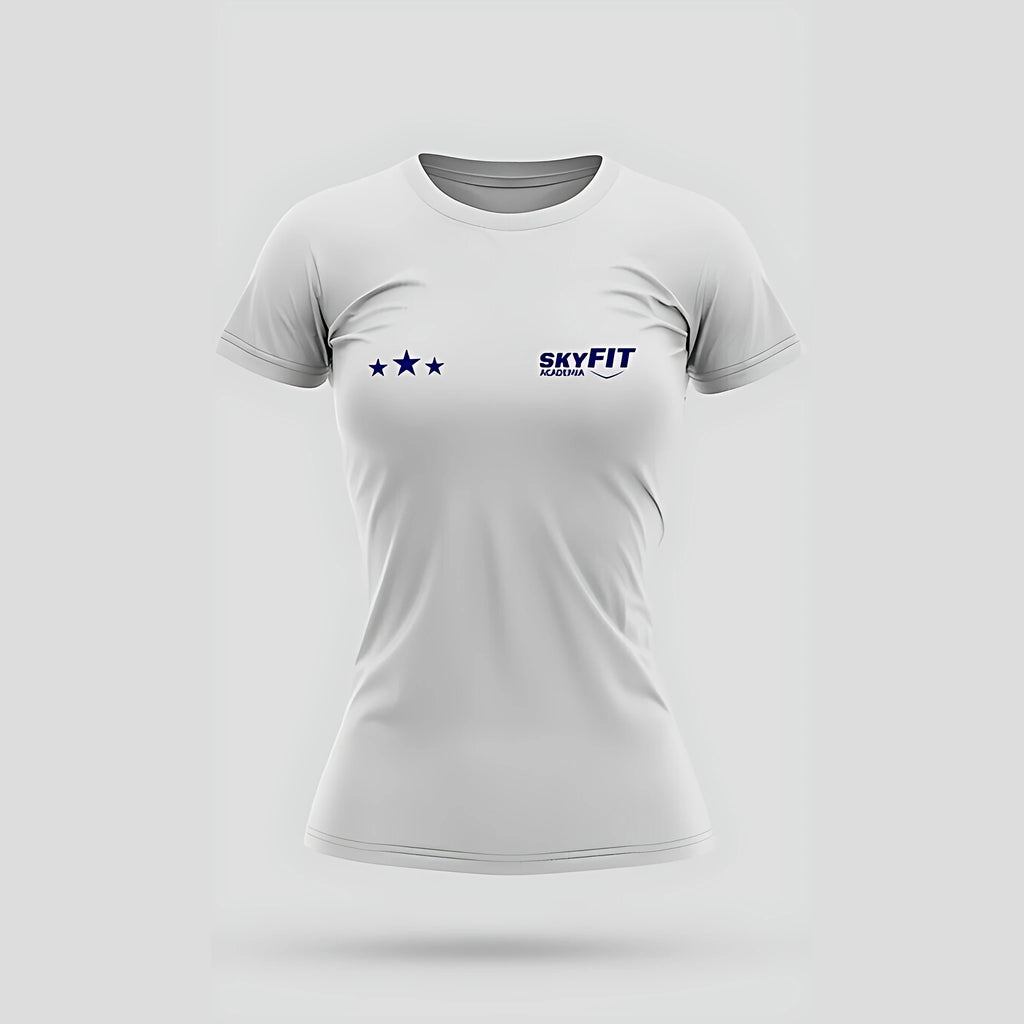 Camiseta Babylook Skyfit Faro - Branco - Skyfit Monte Mor