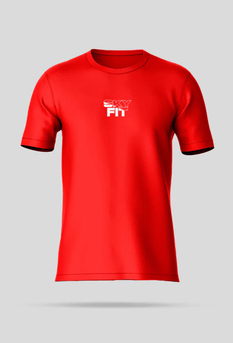 Camiseta Tradicional Skyfit Risk- Vermelho