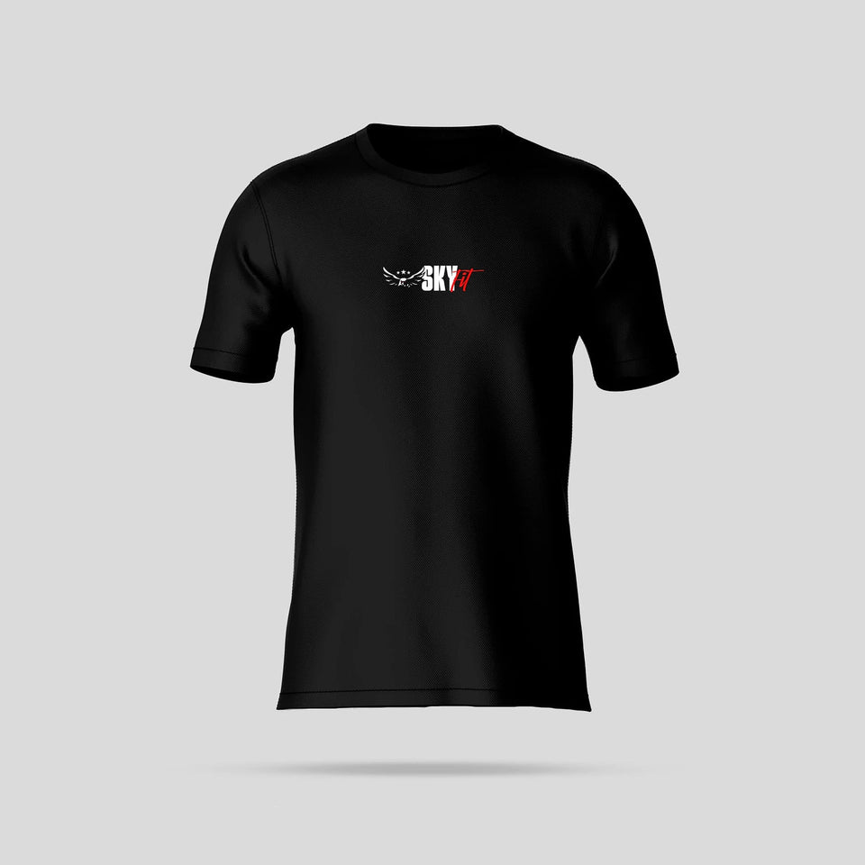 Camiseta Tradicional Skyfit Brasão - Preto - Skyfit Monte Mor
