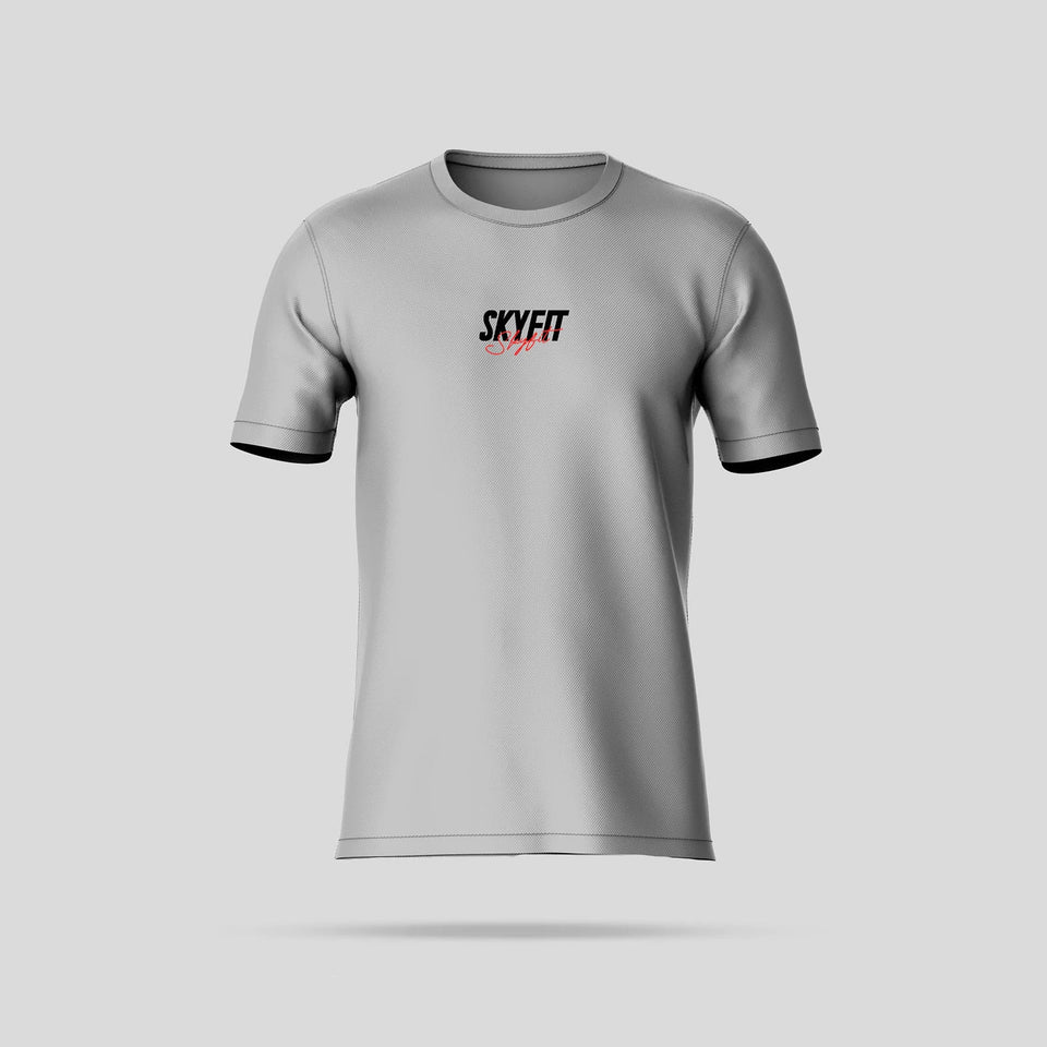 Camiseta Tradicional Skyfit Block - Cinza Claro - Skyfit Monte Mor