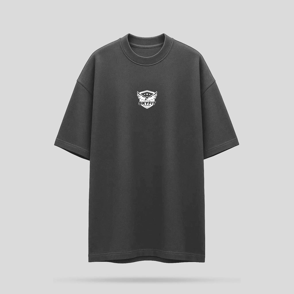Camiseta Oversized Sky Águia - Chumbo - Skyfit Monte Mor
