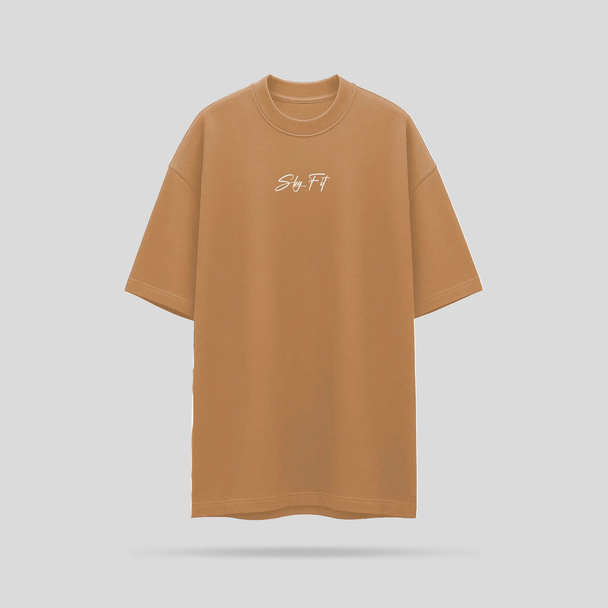 Camiseta Oversized Skyfit Arm Day - Areia - Skyfit Monte Mor