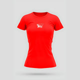 Camiseta Babylook Skyfit Risk - Vermelho