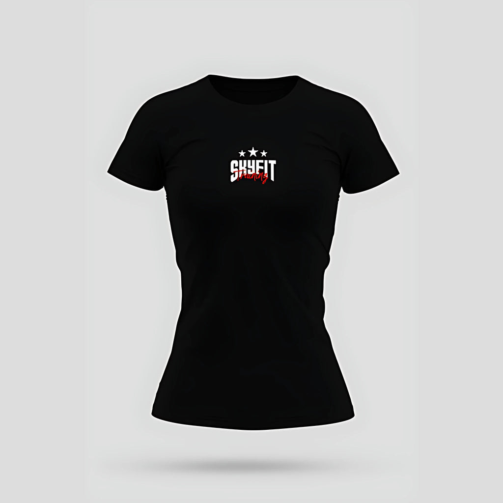 Camiseta Babylook Skyfit Training - Preto - Skyfit Monte Mor