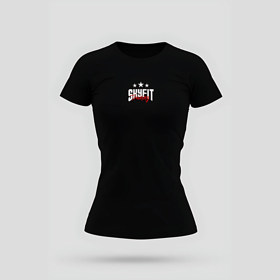 Camiseta Babylook Skyfit Training - Preto - Skyfit Monte Mor