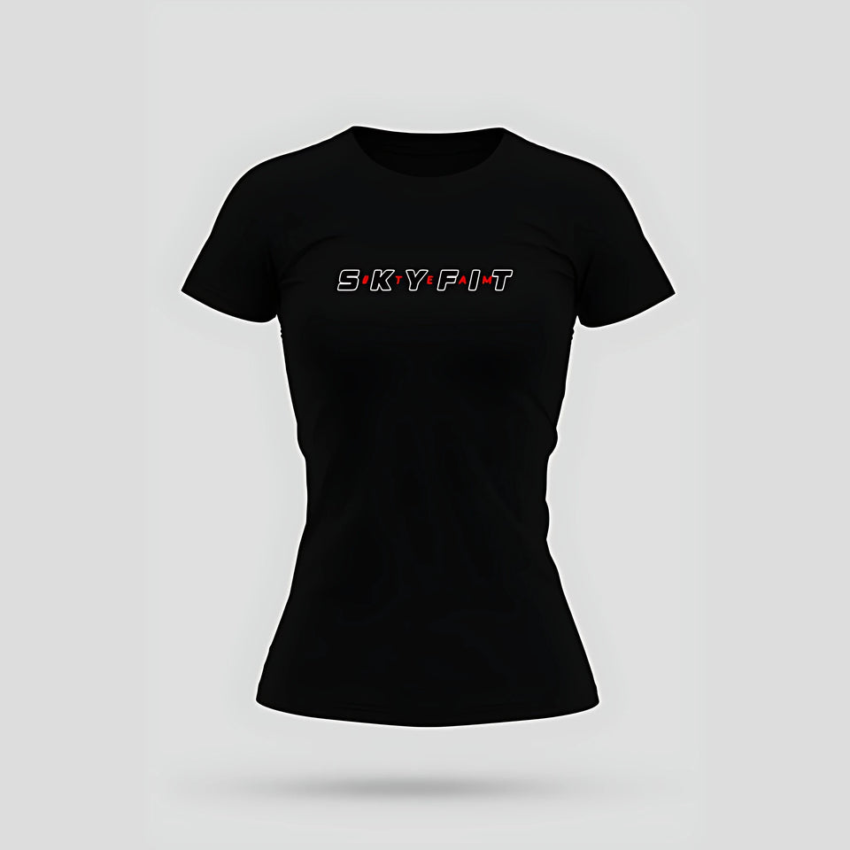 Camiseta Babylook Skyfit Team - Preto - Skyfit Monte Mor