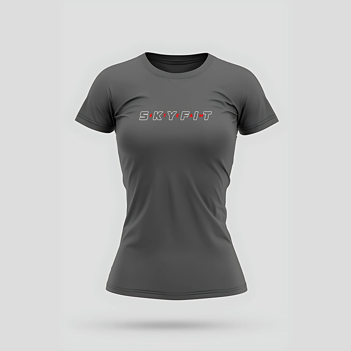 Camiseta Babylook Skyfit Team - Chumbo - Skyfit Monte Mor