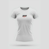 Camiseta Babylook Skyfit Block - Branco