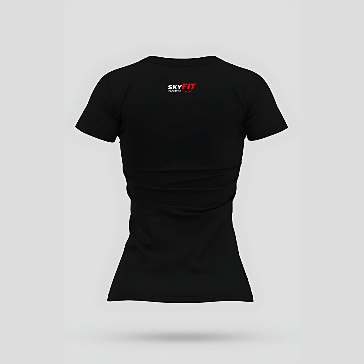 Camiseta Babylook Skyfit Brasão - Preto - Skyfit Monte Mor