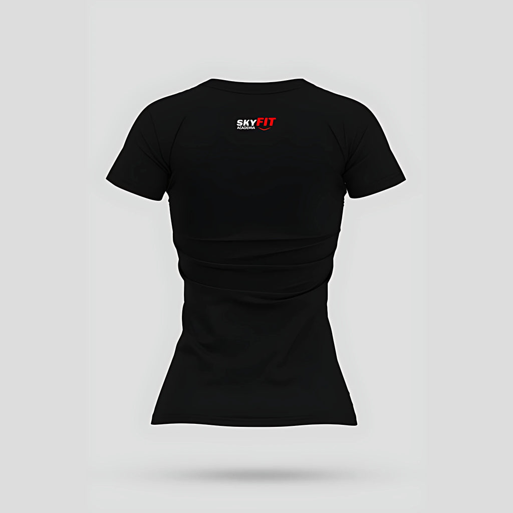 Camiseta Babylook Skyfit Risk - Preto - Skyfit Monte Mor