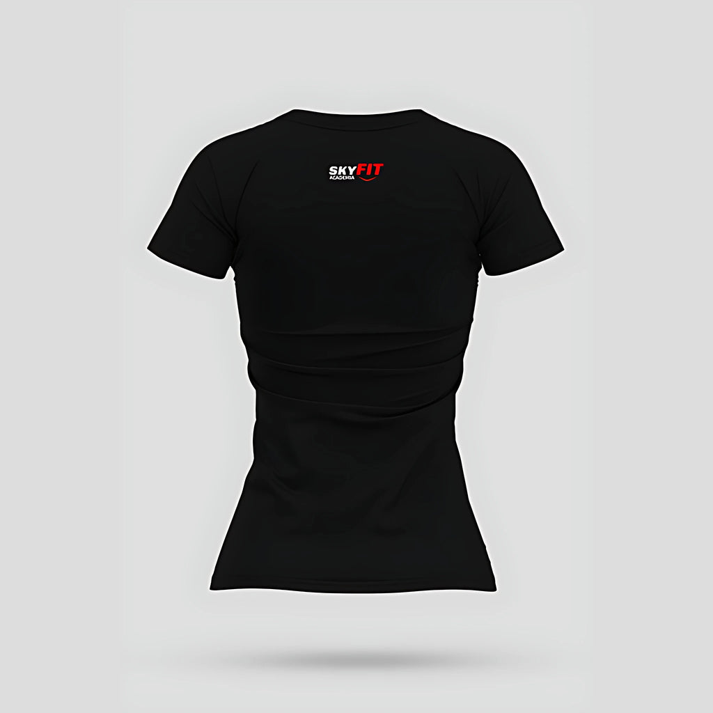 Camiseta Babylook Skyfit Training - Preto - Skyfit Monte Mor