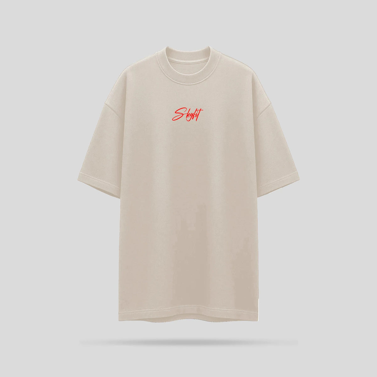 Camiseta Oversized Skyfit Sign - Off White - Skyfit Monte Mor