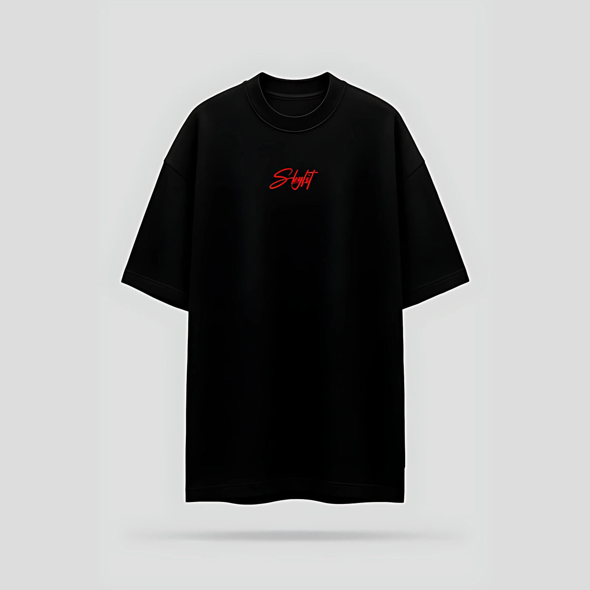 Camiseta Oversized Skyfit Sign - Preto - Skyfit Monte Mor