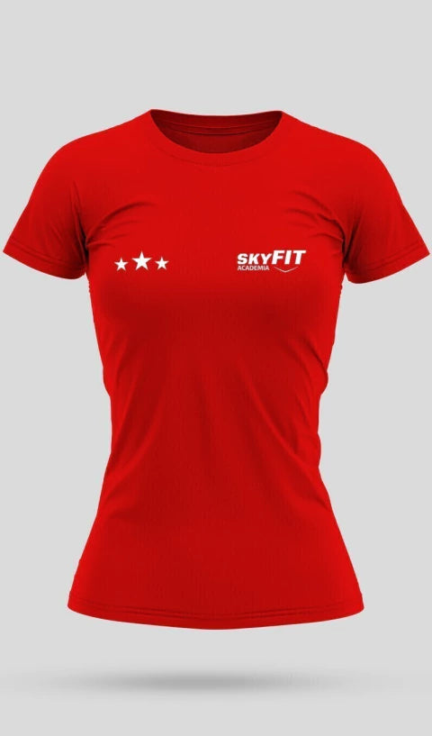 Camiseta Faro Babylook - Vermelho