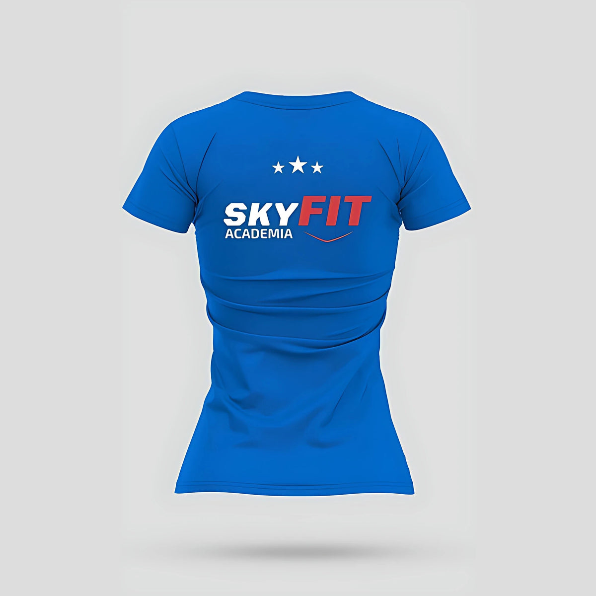 Camiseta Skyfit Alunos Feminino - Azul Claro - Skyfit Monte Mor