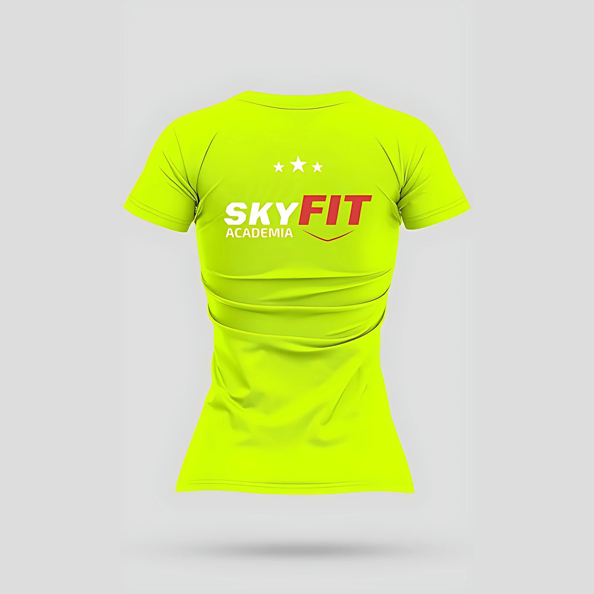 Camiseta Skyfit Alunos Feminino - Amarelo - Skyfit Monte Mor