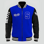 Blusa College Sky - Azul Bic/Preto - Skyfit Monte Mor