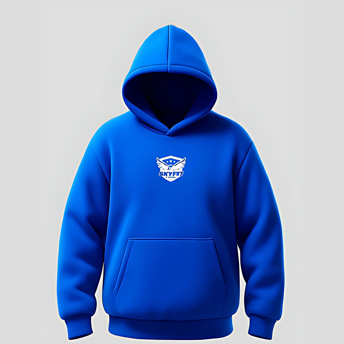 Moletom Canguru Sky Tradicional - Azul Claro - Skyfit Monte Mor