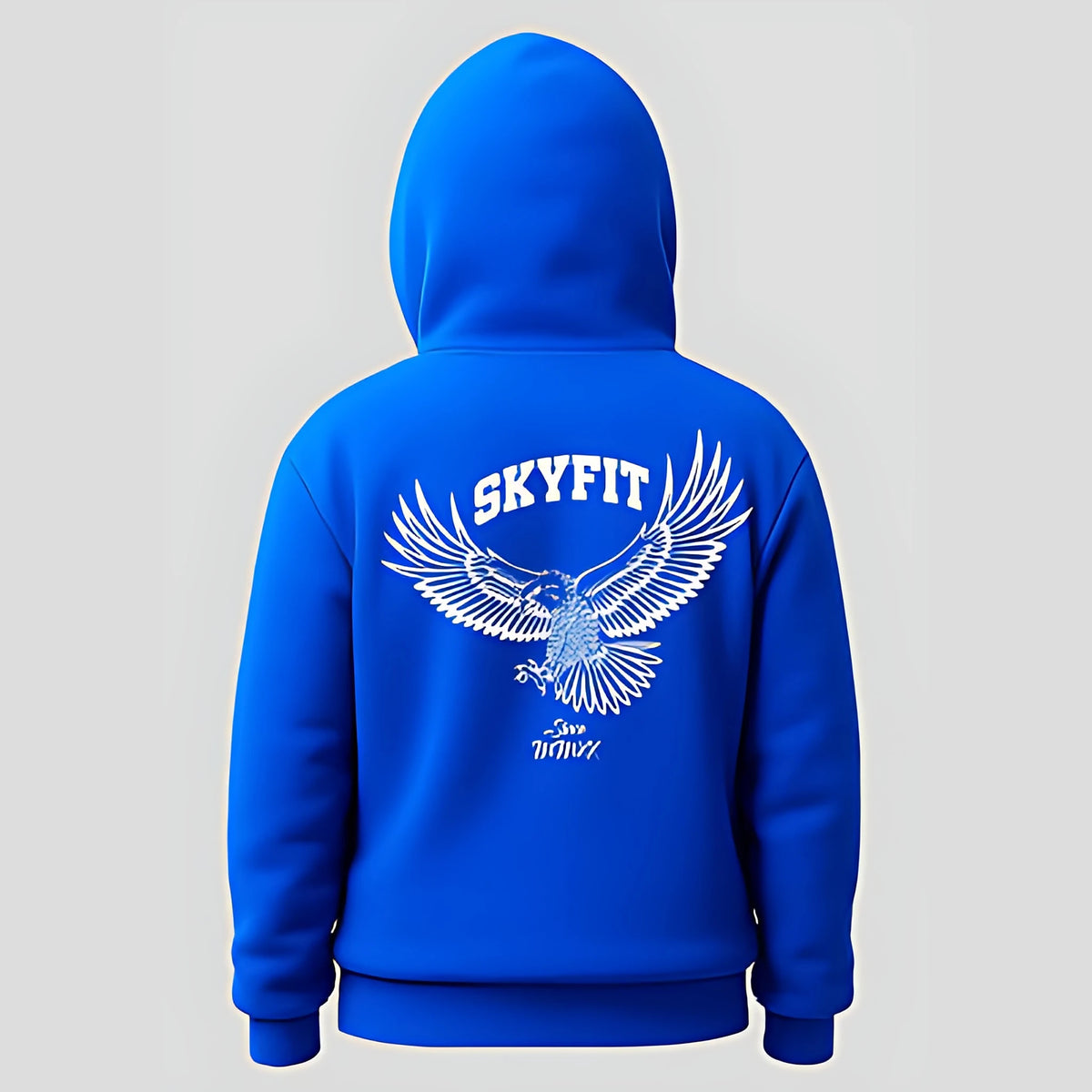 Moletom Canguru Sky Tradicional - Azul Claro - Skyfit Monte Mor