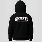 Moletom Canguru Sky College - Preto - Skyfit Monte Mor
