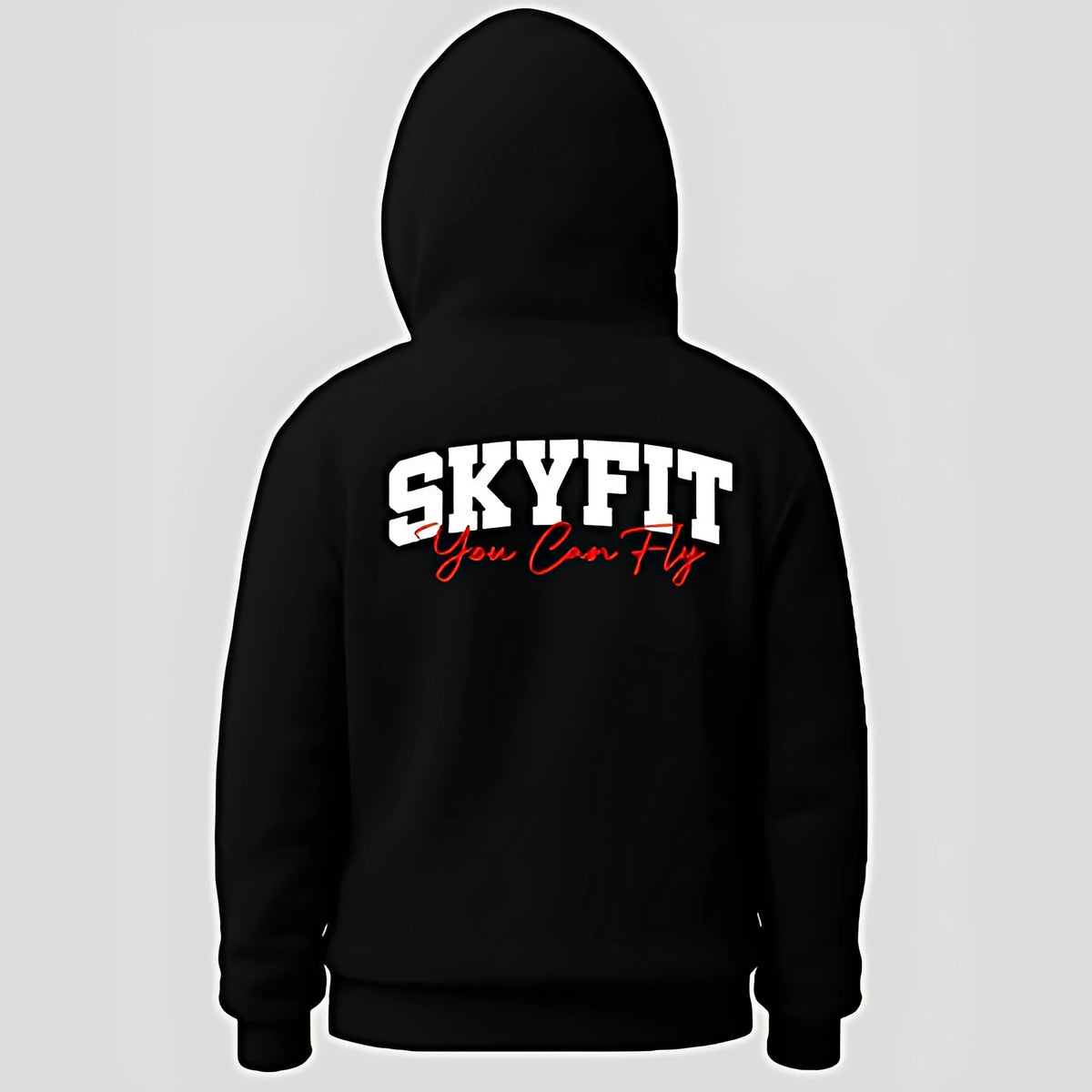 Moletom Canguru Sky College - Preto - Skyfit Monte Mor