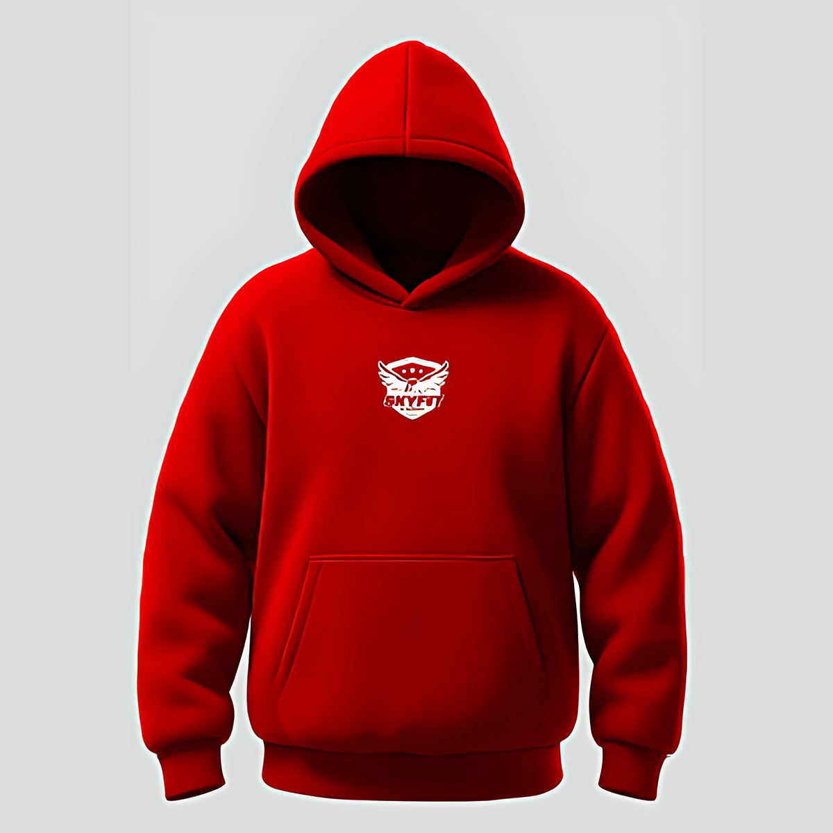Moletom Canguru Sky Águia - Vermelho - Skyfit Monte Mor