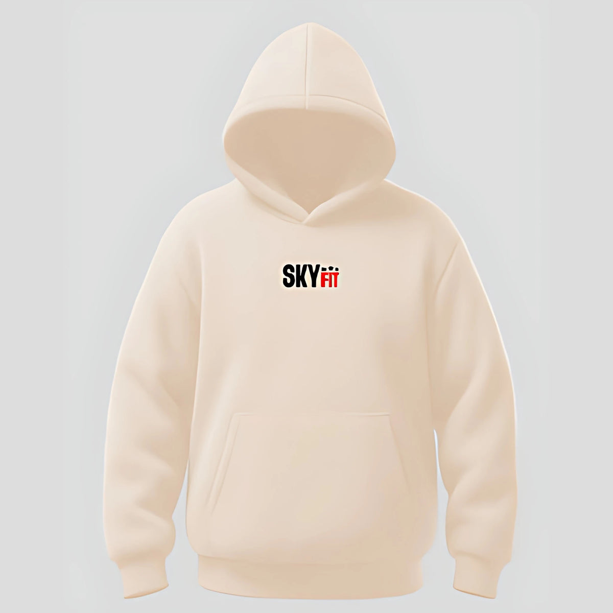 Moletom Canguru Sky Atlas - Off-white - Skyfit Monte Mor