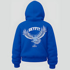Moletom Canguru Sky Tradicional Feminino - Azul Claro - Skyfit Monte Mor