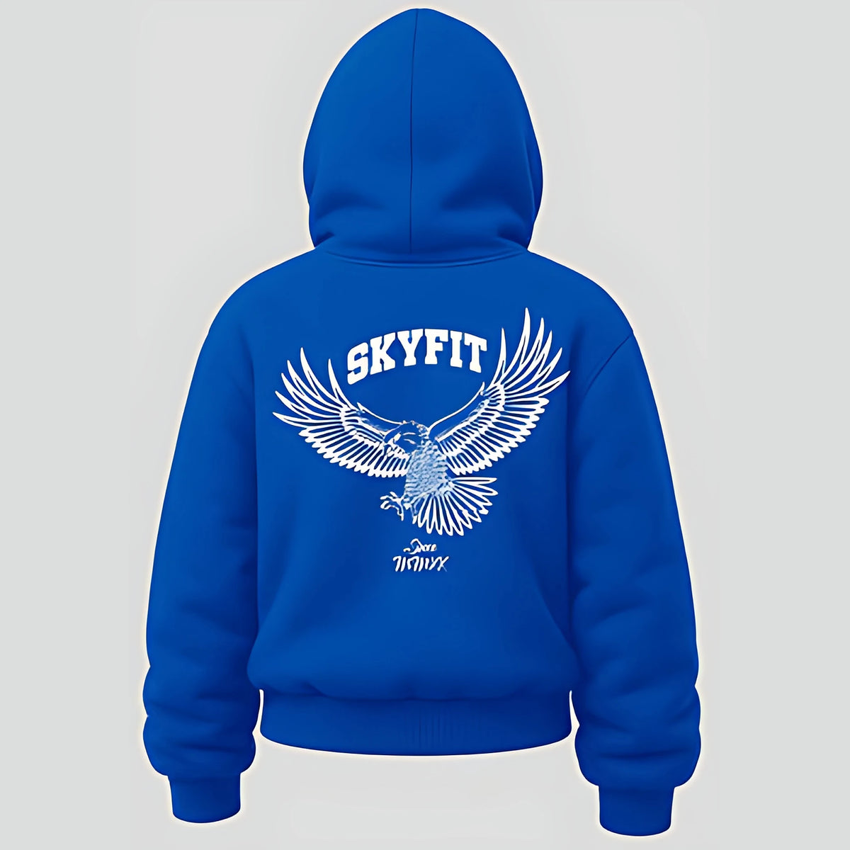 Moletom Canguru Sky Tradicional Feminino - Azul Claro - Skyfit Monte Mor