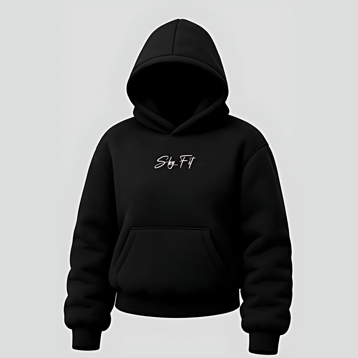 Moletom Canguru Leg Day Feminino - Preto - Skyfit Monte Mor