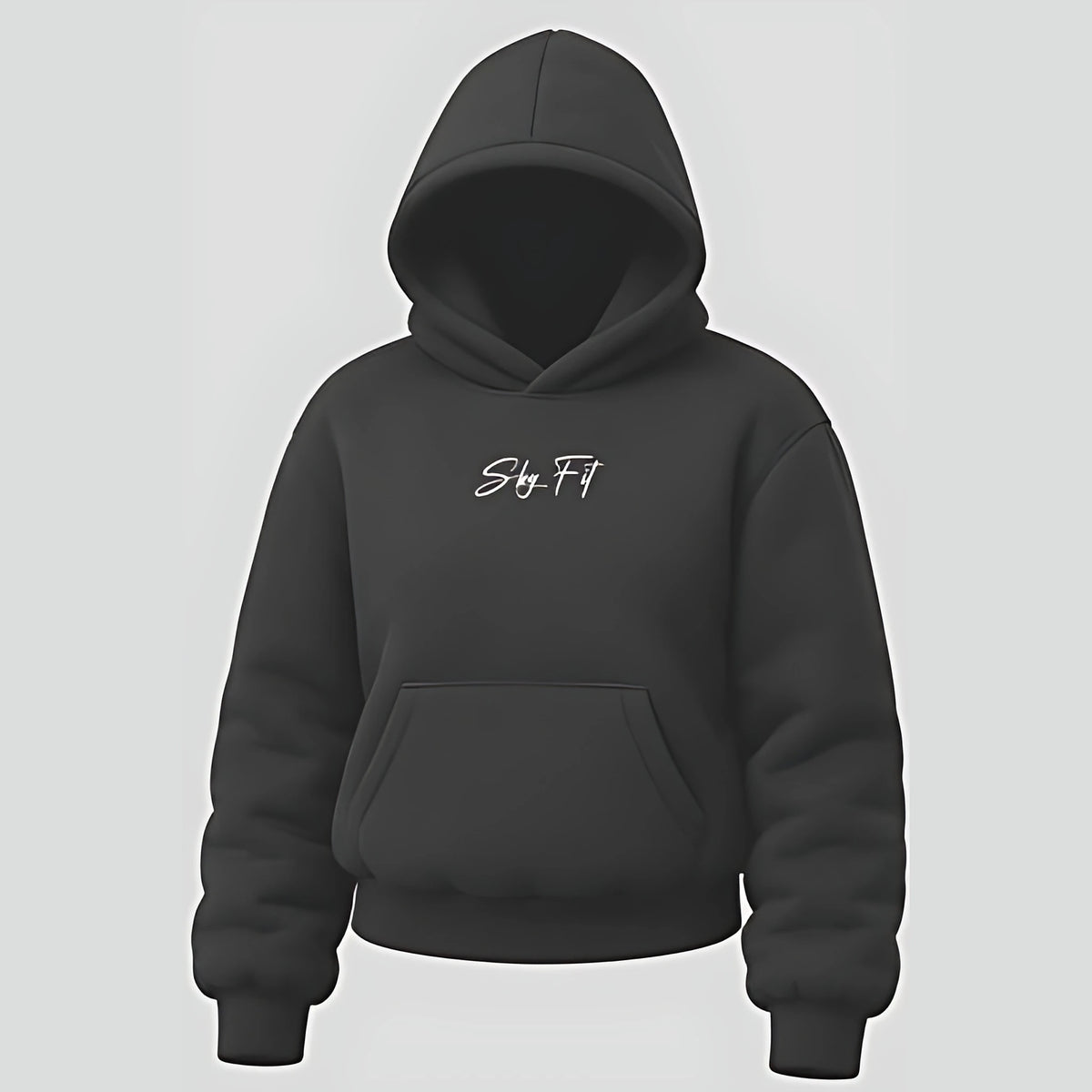 Moletom Canguru Leg day Feminino - Chumbo - Skyfit Monte Mor