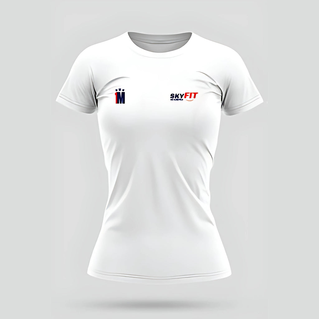 Camiseta Babylook 1 Milhão - Branco - Skyfit Monte Mor