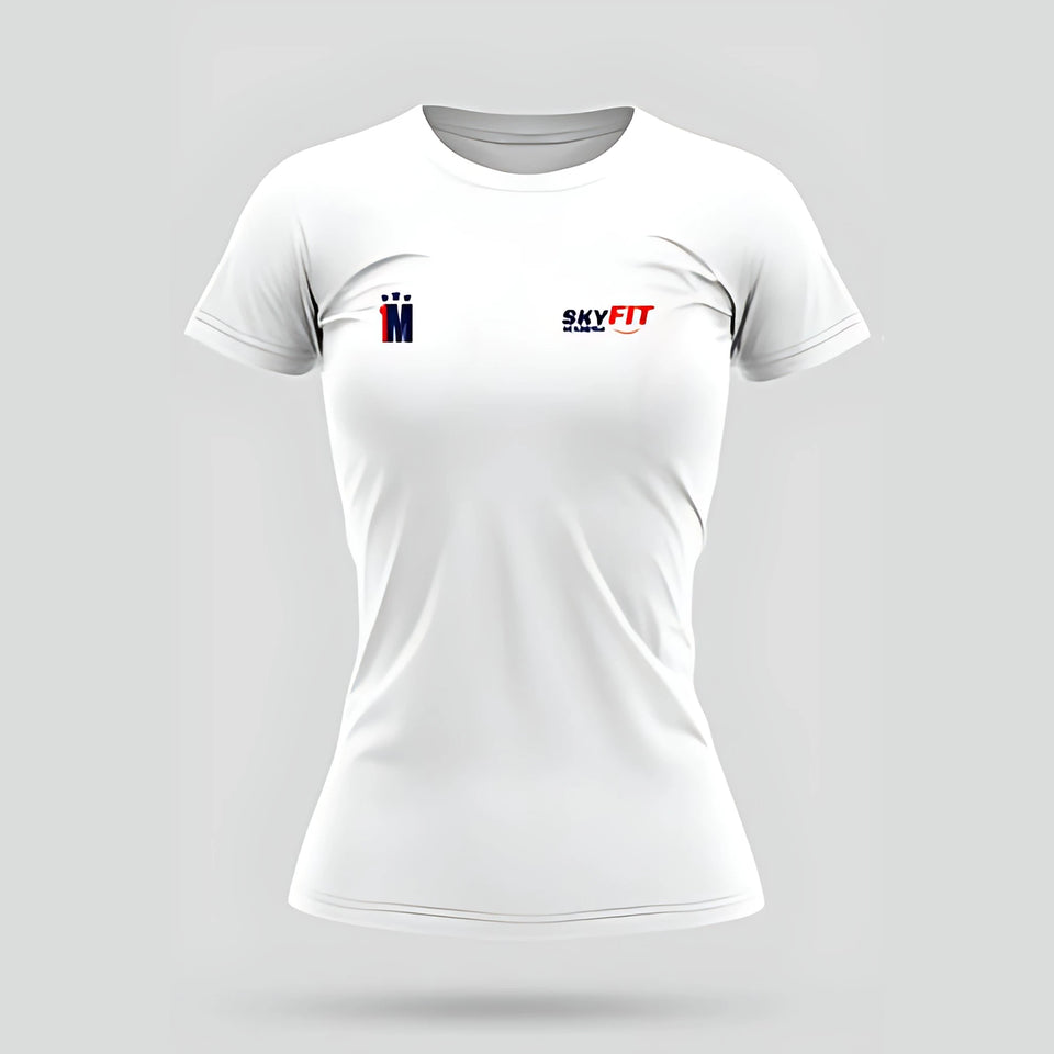 Camiseta Babylook 1 Milhão - Branco - Skyfit Monte Mor