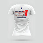 Camiseta Babylook 1 Milhão - Branco - Skyfit Monte Mor