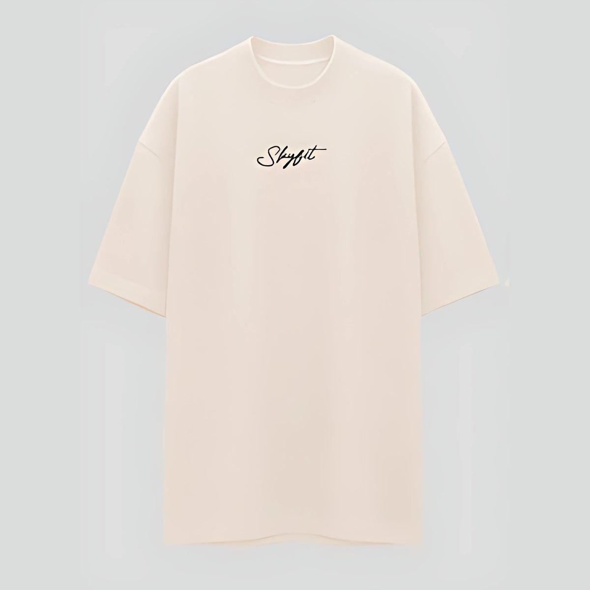 Camiseta Oversized Inevitáveis - Off White - Skyfit Monte Mor