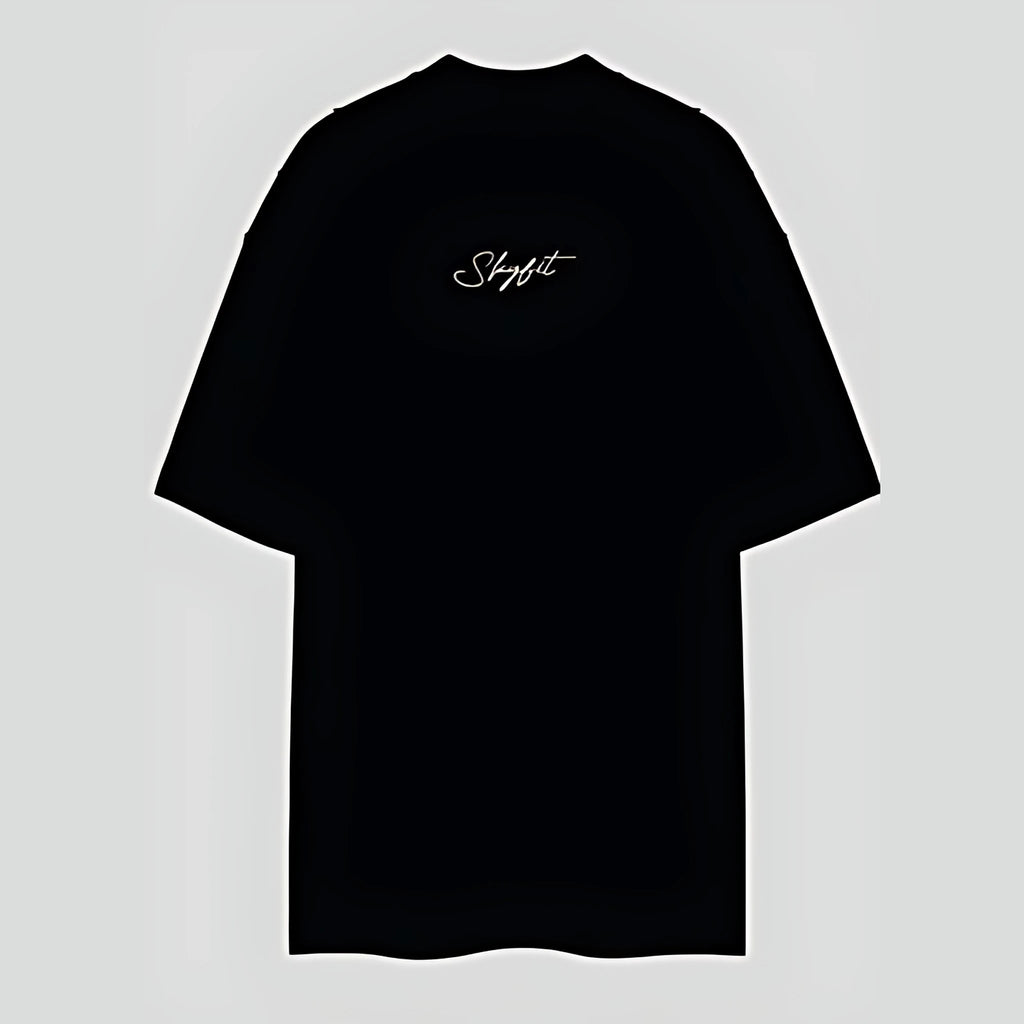 Camiseta Oversized Inevitáveis - Preto - Skyfit Monte Mor