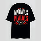 Camiseta Oversized Inevitáveis - Preto - Skyfit Monte Mor