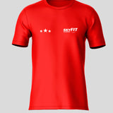 Camiseta Tradicional Skyfit Faro - Vermelho